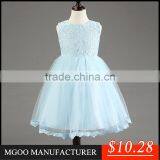 MGOO Stock Elegant Girls White Lace Dresses Girl Dresses Infant Special Occasions Princess Party MGT042-1 thumbnail-3