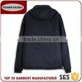 Men'S Hoody Reversible Quilting Padded Jacket With Adjustable Hem thumbnail-4