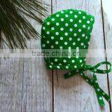 Polka Dots Cotton Baby Hat Hot Selling Bonnet Readymade Garments Wholesale thumbnail-6