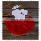 2015 European Hot Sale Girls Pink Princess Skirt Two-piece Kid's Skirts Sets thumbnail-1