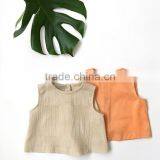 Ins Style Linen Fabric Clothes Baby Boutique Apparel Unique Baby Names Pictures thumbnail-3