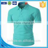 Trade Assurance Ring Spun Cotton Fabric Custom Sublimated Polo Shirt Green Color thumbnail-1