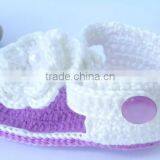 Dropship Hand Crochet Infant&toddler Newest Design Slippers Hot thumbnail-2