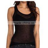 Women/girls/ladies Round Neck Tank Top R0008 thumbnail-1