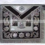 Hand Embroidery Masonic Past Master Aprons