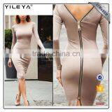 New Style Sexy Zipper Dresses,back Zipper Dress,sex Lady Dress thumbnail-1