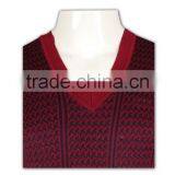 ISO9001/BSCI Manufature Good Quality Blank Unisex V-neck Cardigan Vest thumbnail-5