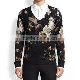 Latest Sweater Flower Full Print Designs for Men thumbnail-2