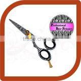 Professional Left Hand Hairdressing Hair Scissors Shears Left Handed ZEBRA 5.5"