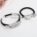 Copper Ties Leaf Silver Tone Hair Accessories For Women thumbnail-3