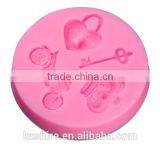 Silicone Crown Shaped Fondant Cake Mould Chocolate Decorating Baking Mould,chocolate Mould,handmade Soap Mold thumbnail-1