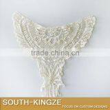 DIY Accessories DIY White Collar Cotton Soluble Lace Neckline Sewing Applique thumbnail-3