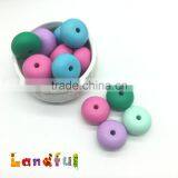 23mm Baby Bracelet Beads Baby Jewelry Accessories Soft Silicone Beads thumbnail-4