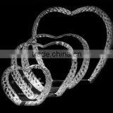 Optic Crystal Glass Blank Love Heart Iceberg For Souvenirs Office Decoration JKC-0072 thumbnail-1