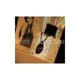 200ml Fashion Luxury Glass Rattan Fragrant Reed Diffuserr With Hangtag TS-RD02
