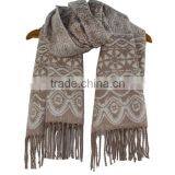 Hot Selling Popular Jacquard Scarf Pashmina Scarves Wholesale thumbnail-5