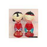 Wedding Cake Topper- Chinese Wedding Dolls- N006 thumbnail-1