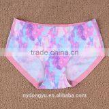 Seamless Multi Color Brief Panties /yjfa Nylon Candy Color Lepard Seamless Panties Underwear/ thumbnail-6