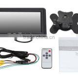 Wholesale 7inch TFT-LCD Headrest Monitor. Headrest Pillow Monitor thumbnail-3