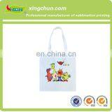 Customized Natural Cotton Canvas Tote Shopping Bag thumbnail-2