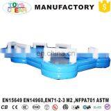 Inflatable Snooker Football Field Game With Big Snooker Ball thumbnail-2