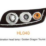 Golden Dragon Higer King Long 6127 Bus Head Lamp,bus Front Light(HL040) thumbnail-1