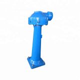 cast iron manual Sluice gate hoist/headstock gear for valves