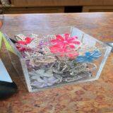 To Win-clear acrylic storage box with modern style