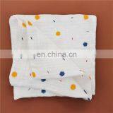 Colorful Dot Print Organic Muslin Baby Gift Set Newborn Set Infant thumbnail-4