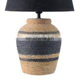 Antique Rope Pattern Desk Lamp and Cement Table Lamp thumbnail-5