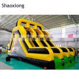 Used Adult Kids Large Inflatable City Water Park Pool Bouncer Slides Waterslide