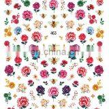 JOYFUL 442-479 Hot Selling Cute Bear Flower Colorful Nail Stickers 3d Adhesive Waterproof Decals thumbnail-6