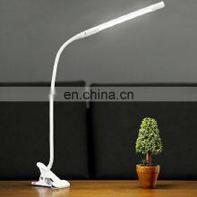 Hot Sell Gooseneck LED Book Reading Light Flexible Arm Light USB Lamp With Clamp thumbnail-2