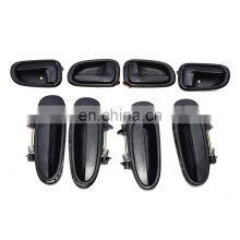 Free Shipping!New Door Handle Black Outside Black Inside Kit Set of 8 For Toyota Corolla thumbnail-2