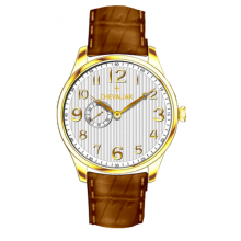 Stainless Steel Man Watch Genuine Leather Strap Mechanical Watches thumbnail-1