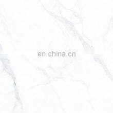 White Carrara Glazed Marble Style Porcelain Ceramic Tiles for Floor and Wall 6 Face CK6Y614PA