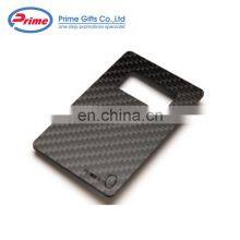 Custom Carbon Fiber Bottle Opener Credit Card Shaped thumbnail-2