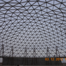 Alüminyum Jeodezik Kubbe/kendinden Destekli Kapak/tank Kapağı/ Alüminyum Kapak/çatı/üst/Aluminum Geodesic Dome/ Self-supporting Cover/tank Cover/ Aluminum Cover/roof/top thumbnail-2