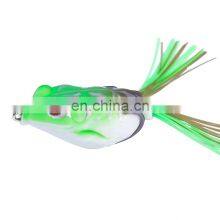 Byloo China Top Quality Handmade Bass Snakehead Frog Fishing Lure Soft Hollow Body Fishing Frog Lure 30 Colors thumbnail-1