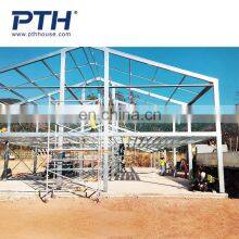 Недорогая сборная двухствольная стальная конструкция временного лагеря. Легкая конструкция. thumbnail-5