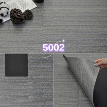 Guangdong Wholesale engineering PVC floor 2mm carpet grain LVT floor square stone plastic floor tile dryback floor glue