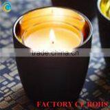 100% Product Quality Protection Gold Glass Tealight/candle Holder for Home Decration