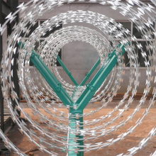BTO-22 Hot-dip Galvanized Razor Wire for Security Fencing thumbnail-5