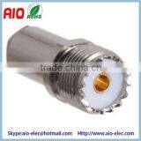 Straight Brass 6 Piece UHF Female SO239 Clamp Type Connector-RG58,RG141&LMR-195 Quality Choice thumbnail-2