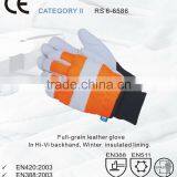 RS SAFETY Cow leather palm and working safety Driver glove