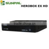 Enigma2 HEROBOX EX HD BCM7358 Satellite Receiver Dvb s2 Set Top Box Solo Pro v3 thumbnail-1