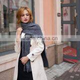 New Design Winter Unisex Women Men Fashion Wool Knitted Scarf thumbnail-2
