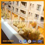 Laser Cutting a Wood Model Building,wooden Residential Building Model thumbnail-2