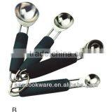 2015 New Products High Quality 18/8 Stainless Steel Measure Spoon 4cups For Wholesale thumbnail-1