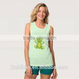 Funny Frog Printing Women's t Back Tank Top for Ladies Hotsale thumbnail-1